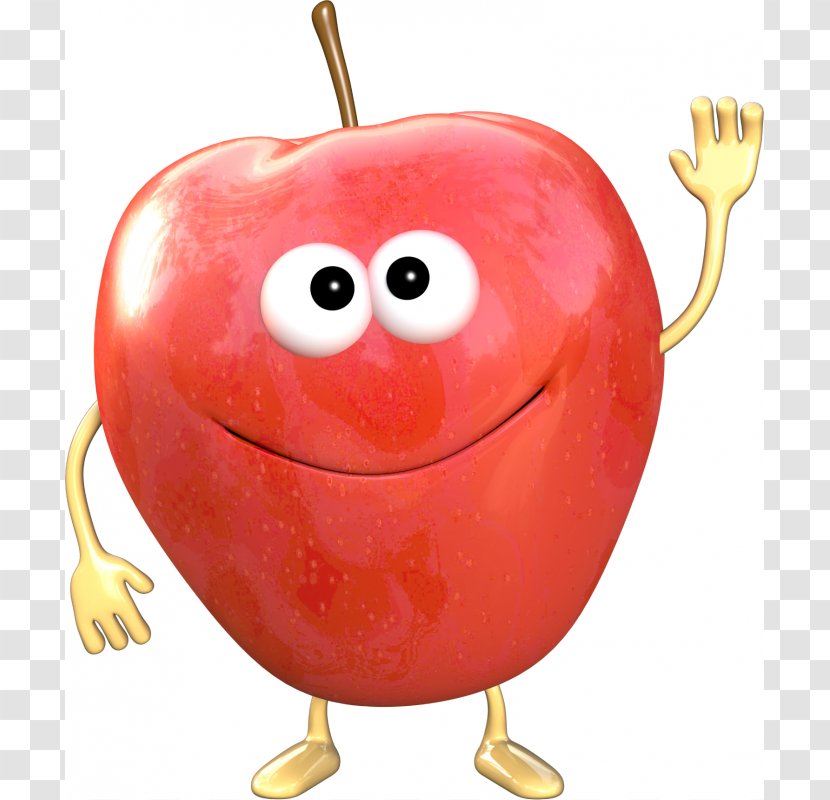 Apple Fruit Food Vegetable Apartment - Heart Transparent PNG