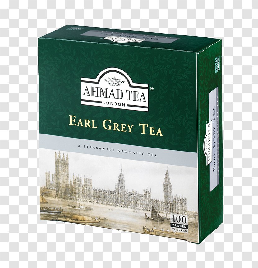 Earl Grey Tea Instant Coffee English Breakfast Ahmad - Carton Transparent PNG
