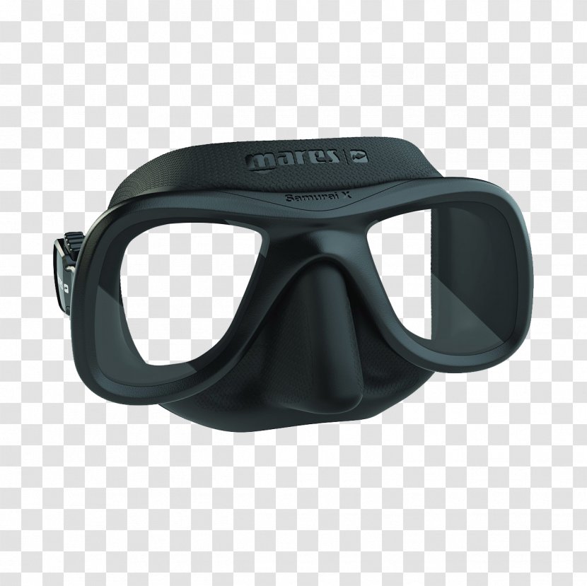 Diving & Snorkeling Masks Mares Free-diving Samurai - Plastic - Mask Transparent PNG