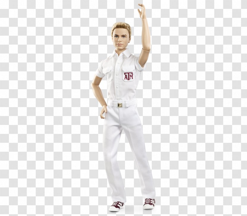 Texas A&M University Ken Aggie Yell Leaders Barbie Doll - Joint - Cheerleader Transparent PNG