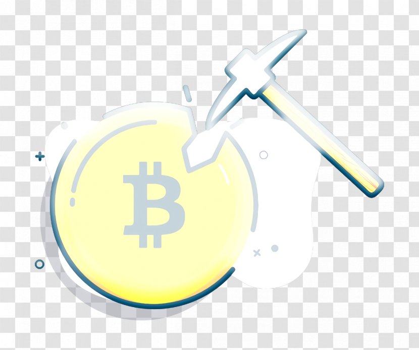 Bitcoin Icon Mining Mine - Logo Text Transparent PNG