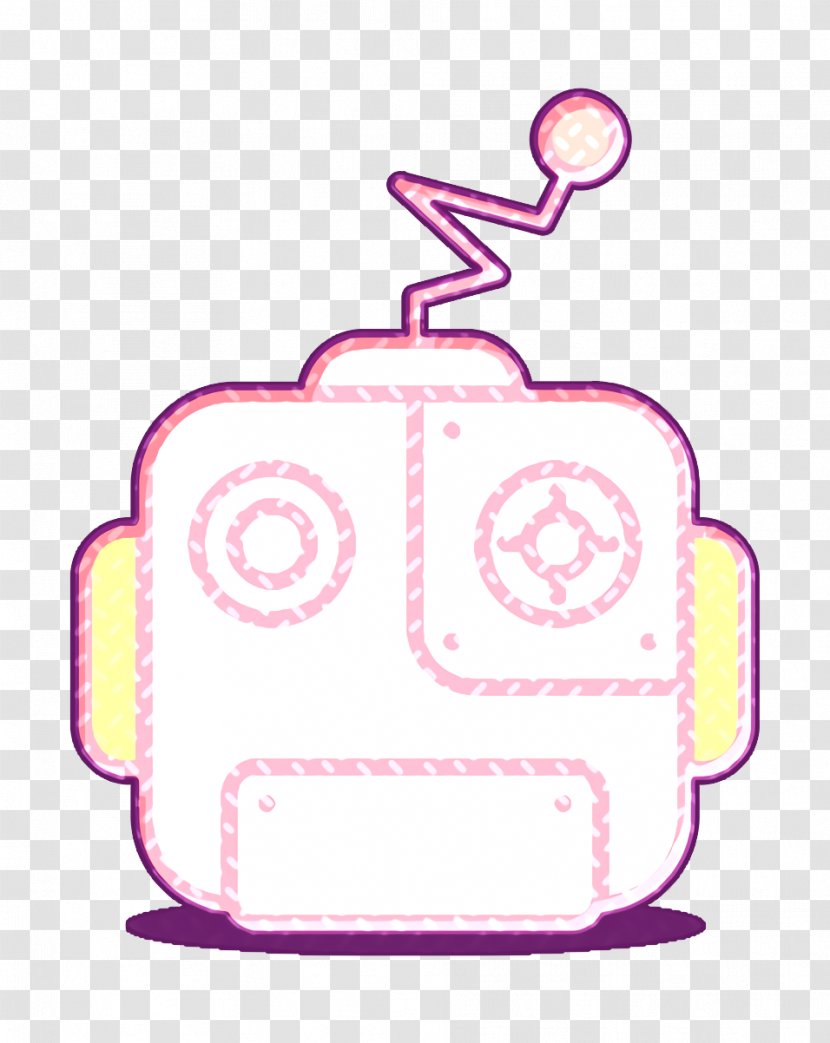 3 Icon Face Robot - Animation Technology Transparent PNG