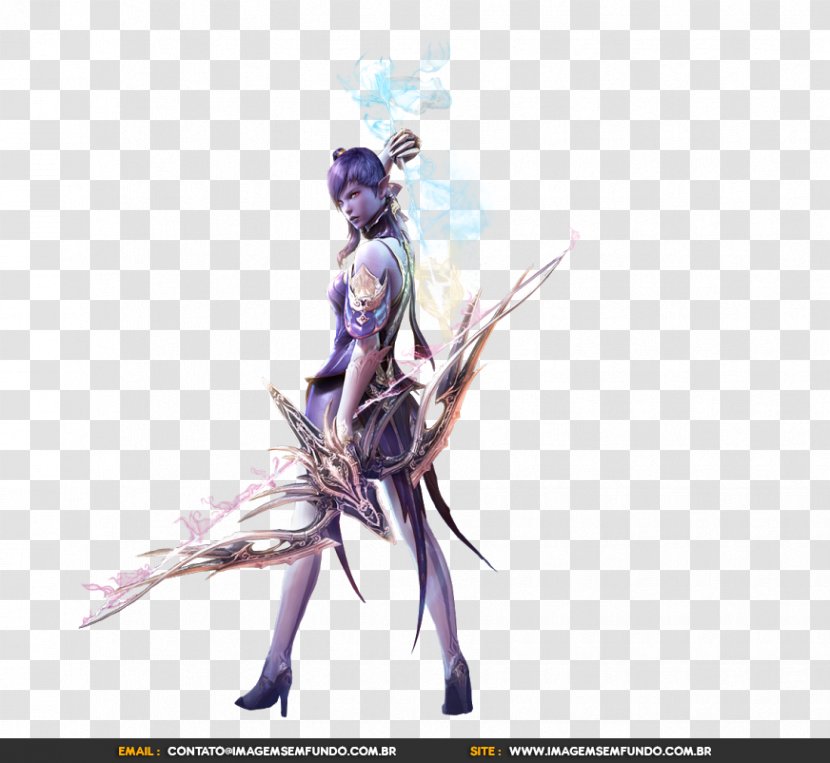 Aion Drawing Character Download - Fictional Transparent PNG