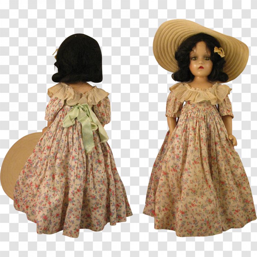Scarlett O'Hara Alexander Doll Company Composition Dress Transparent PNG