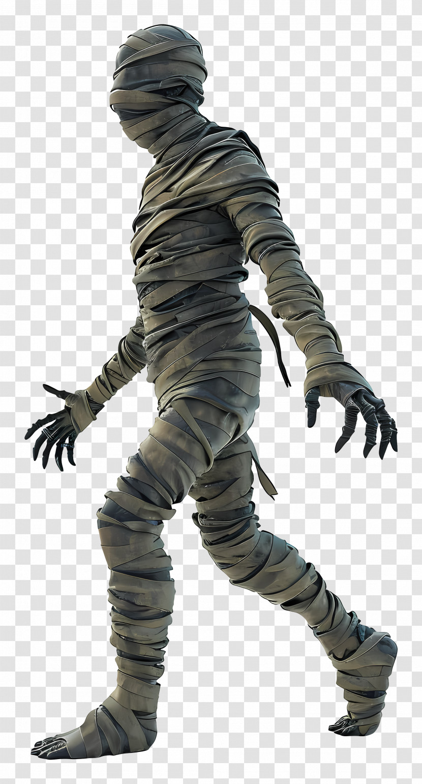 Mummy - Cartoon Mummy Illustration For Halloween Transparent PNG