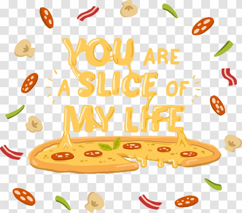 Pizza Cheese Fast Food - Group - Thick Transparent PNG