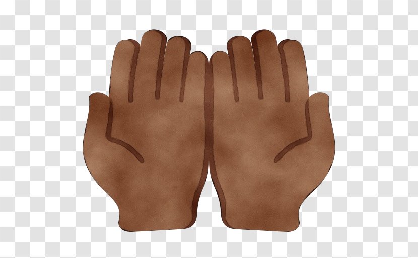 Emoji Background - Glove - Latex Sports Equipment Transparent PNG