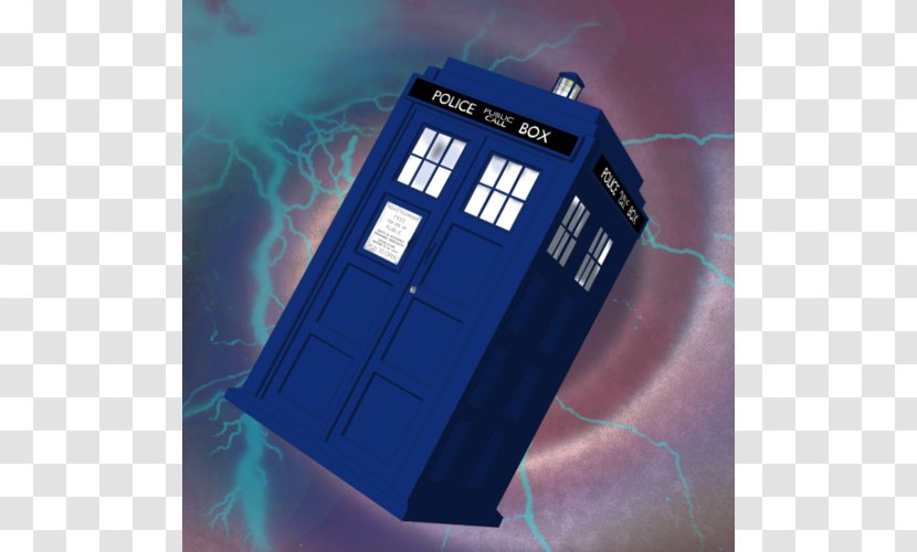 TARDIS - Electric Blue - Vector Tardis Free Transparent PNG