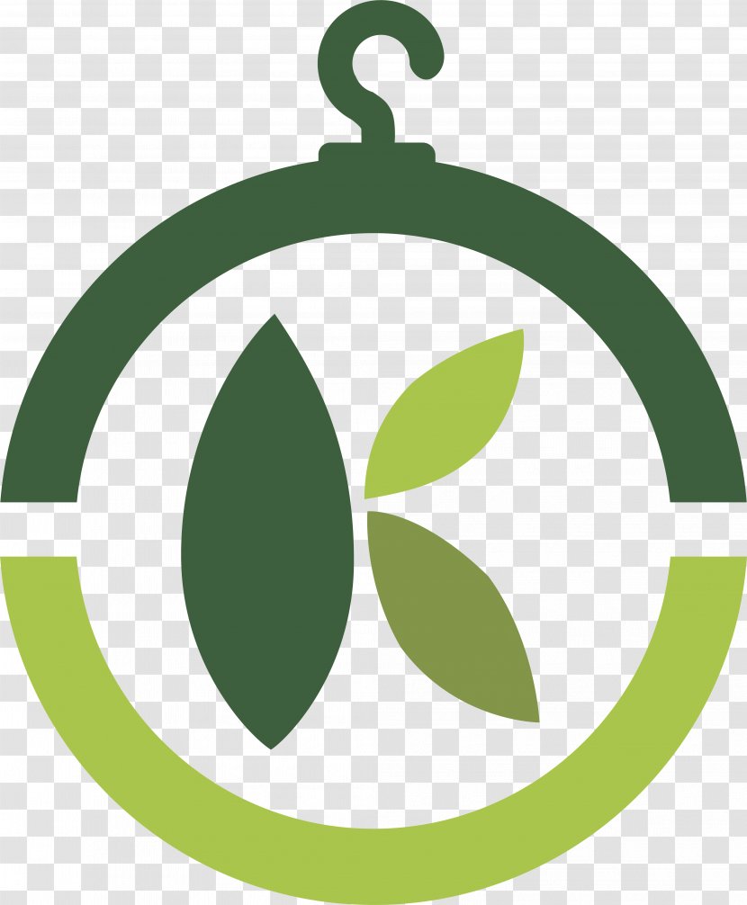 Green Leaf Logo - Cleaning - Oval Symbol Transparent PNG