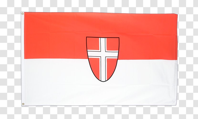Flag Cartoon - Burgenland - Red Austria Transparent PNG