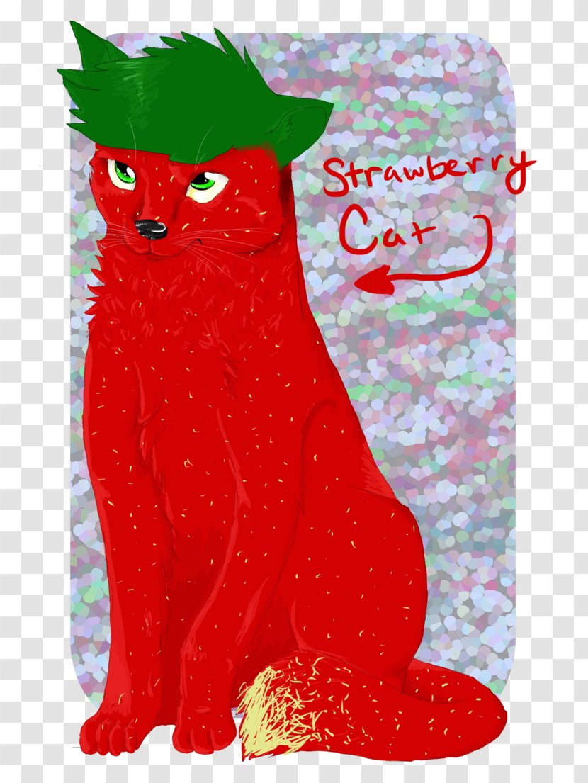 Cartoon Character Animal Fiction - Strawberry Sketch Transparent PNG