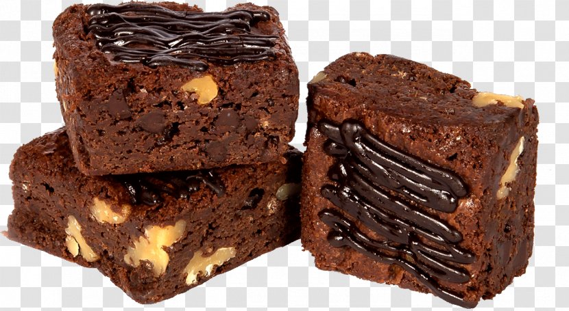 Chocolate Brownie Flourless Cake Fudge Praline - Walnut - Brownies Transparent PNG