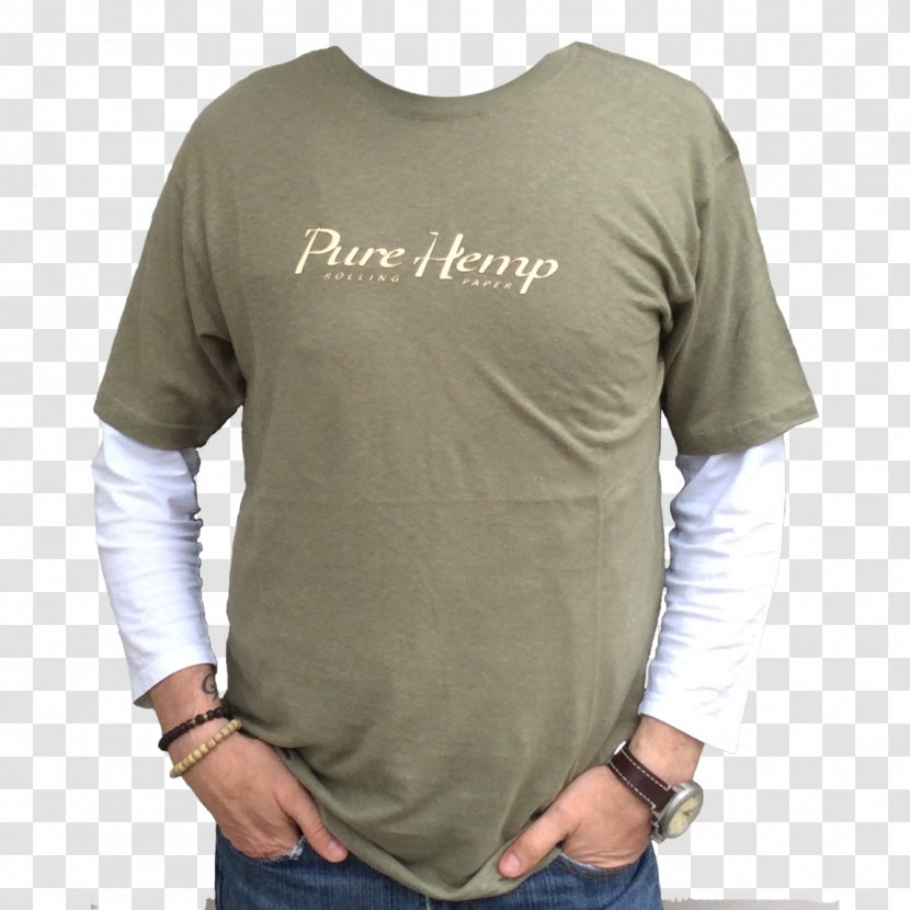 T-shirt Organic Cotton Paper Hemp - Neck Transparent PNG