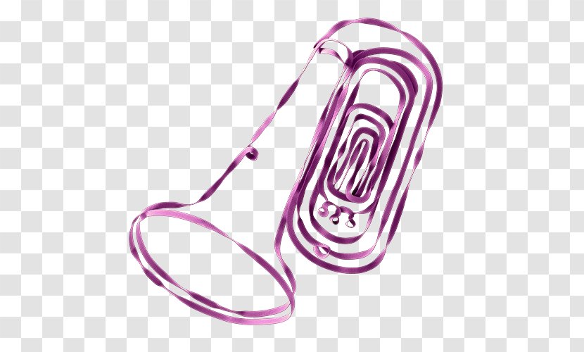 Purple Magenta Lilac Violet Mellophone - Brass Instrument - Tuba Transparent PNG