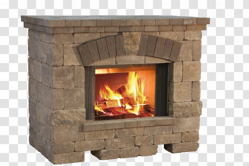 Hearth Fireplace Wood Stoves Living Room Fire Pit - Masonry Oven - Chimney Transparent PNG