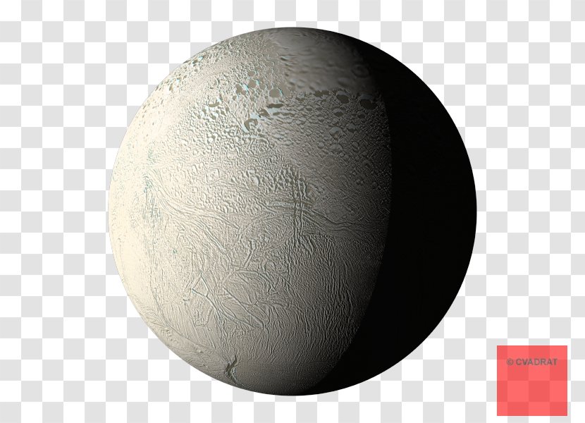 Enceladus Natural Satellite Planet - Alien Transparent PNG