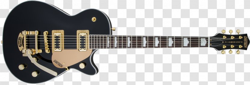 Gretsch Bigsby Vibrato Tailpiece Electric Guitar - String Instrument - Gold Gear Transparent PNG