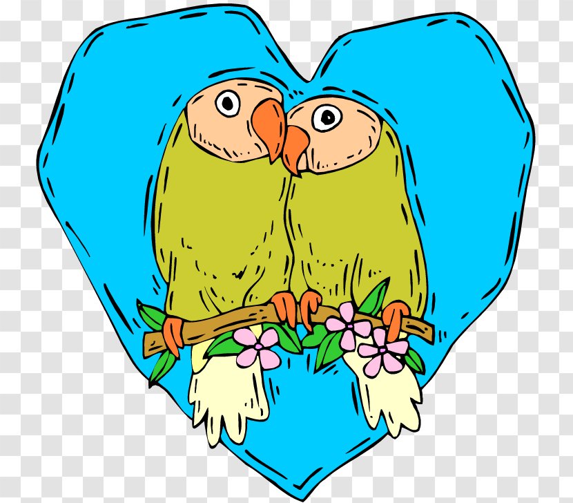 Fischer's Lovebird Yellow-collared Clip Art - Silhouette - Pictures Of Marriage Transparent PNG