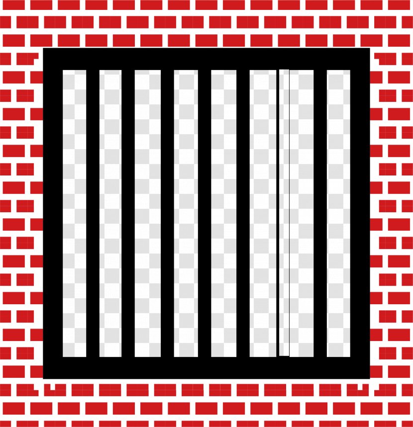Prison Cell Royalty-free Clip Art - Red - Picture Of Jail Bars Transparent PNG
