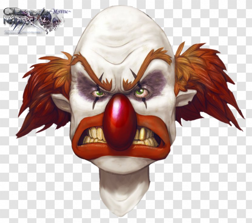 Evil Clown Joker It - Fictional Character - Mask Transparent PNG