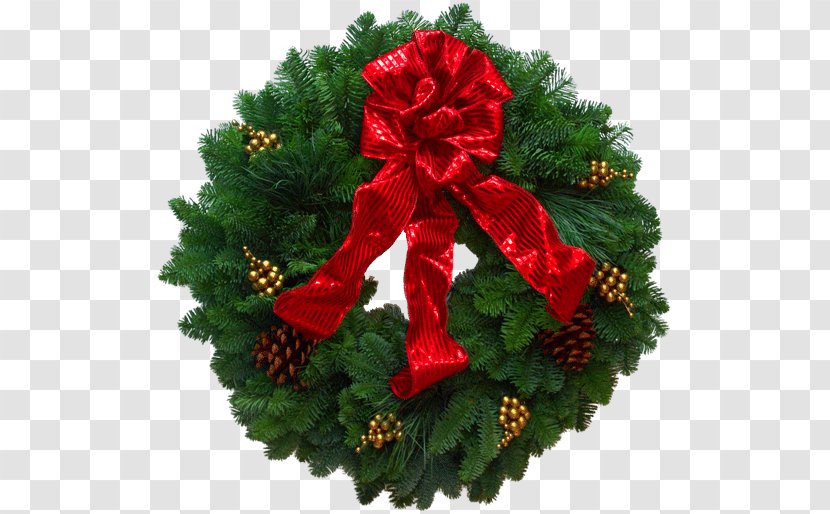 Wreath Christmas Decoration Ornament Tree - Holiday - Creative Transparent PNG