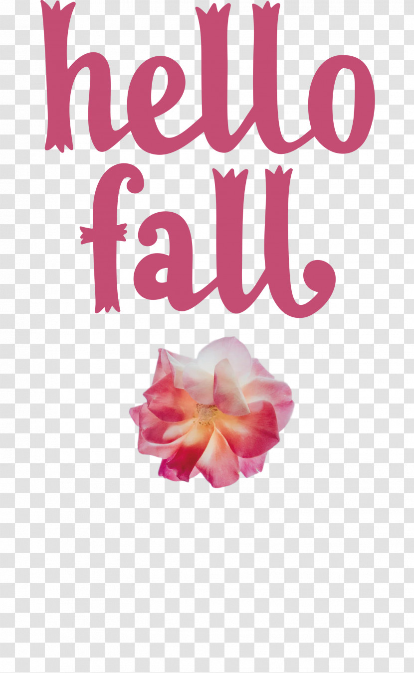 Hello Fall Fall Autumn Transparent PNG