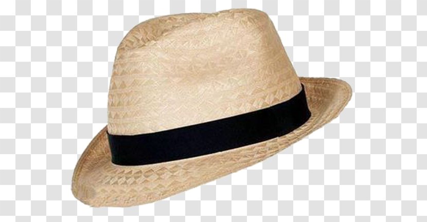 Straw Hat Fedora Panama Knitting - Baseball Cap - Elderly Transparent PNG