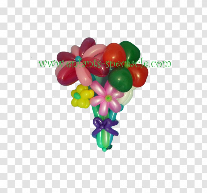 Balloon Magenta Birthday - Bouquet Animation Transparent PNG