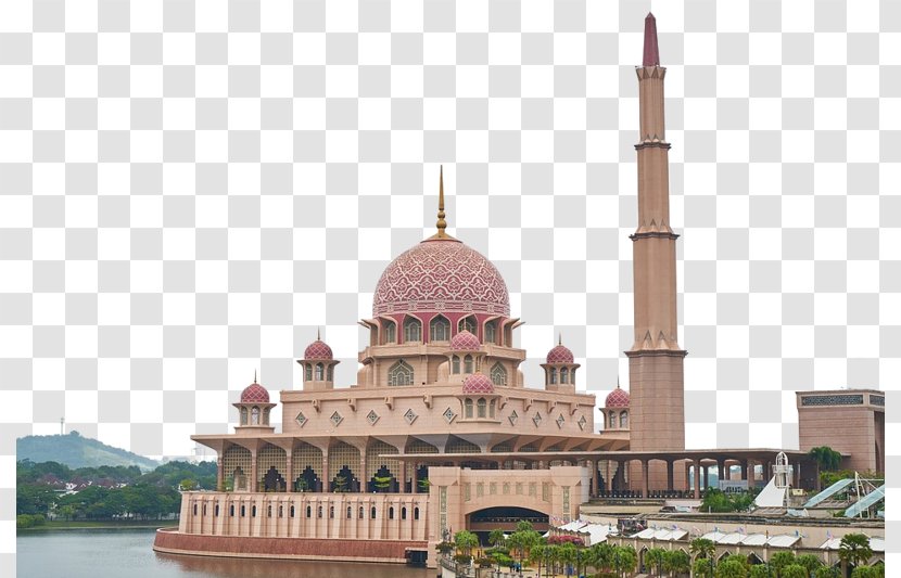 Putra Mosque Mecca Kota Kinabalu City Putrajaya Lake - Stock Photography - Islam Transparent PNG