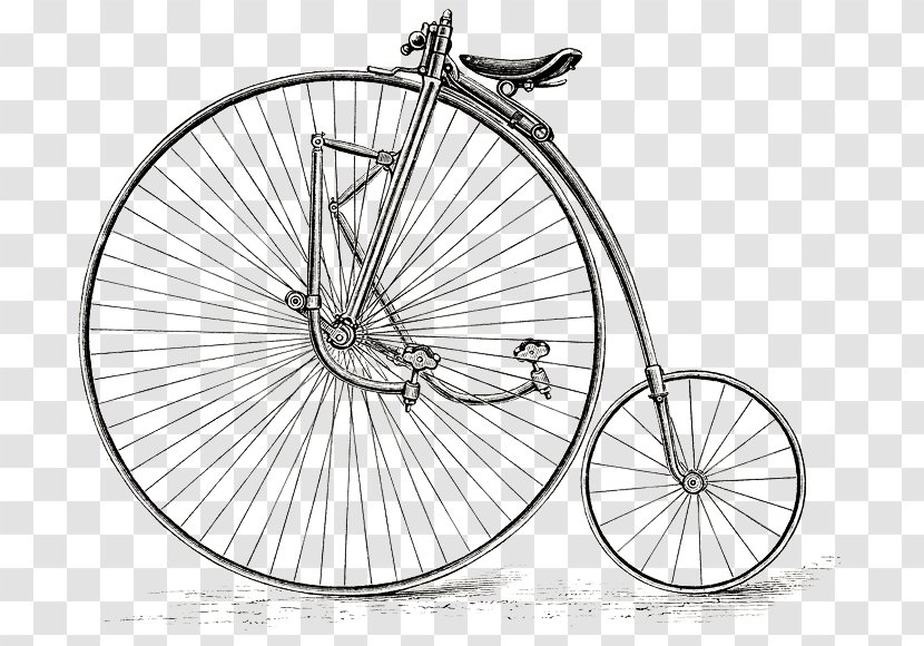 Bicycle Wheels Frames Tires History Of The - Sports Equipment - Pedals Transparent PNG