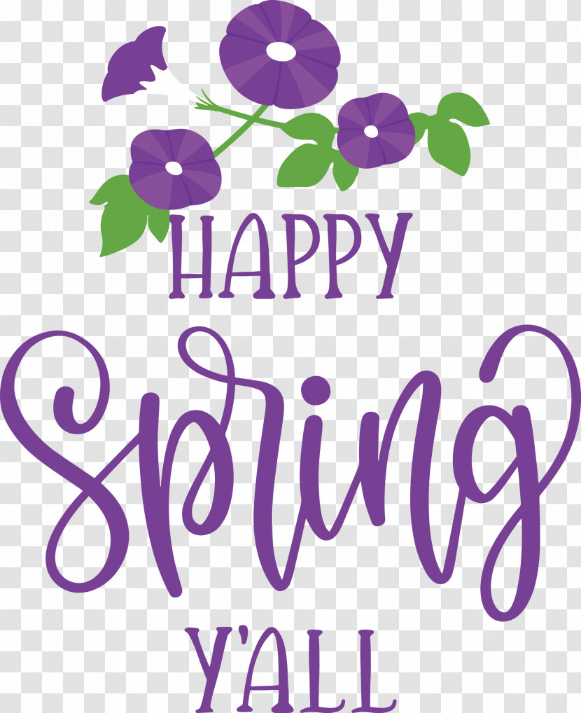 Happy Spring Spring Transparent PNG