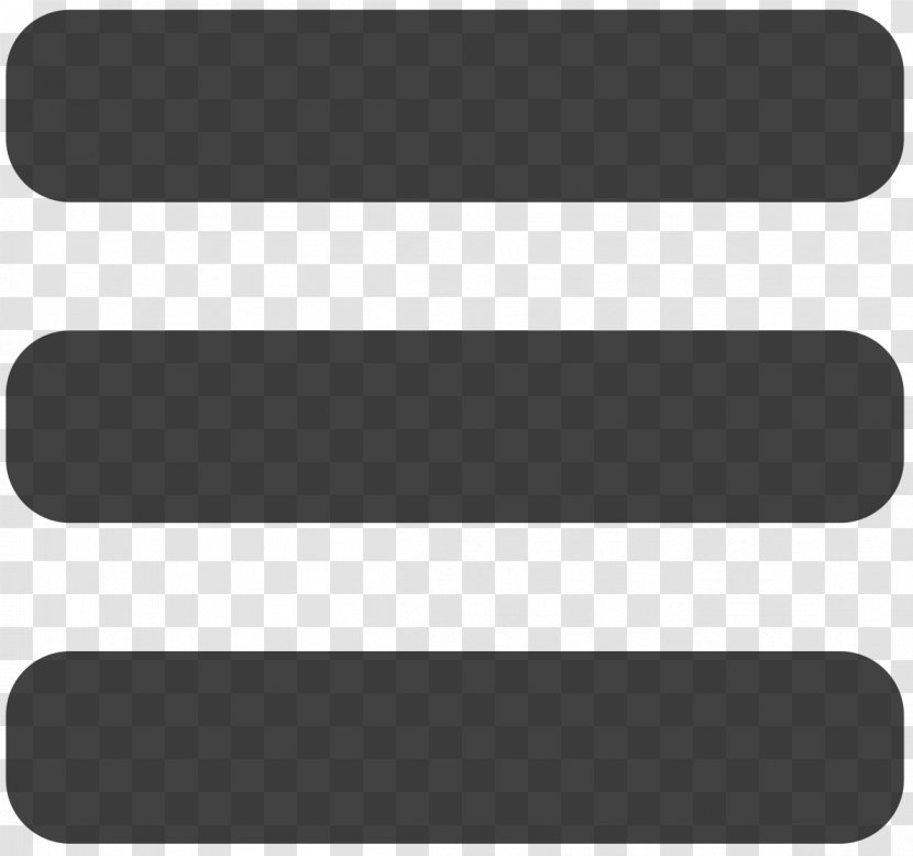 Hamburger Button Menu Clip Art - 4 Transparent PNG