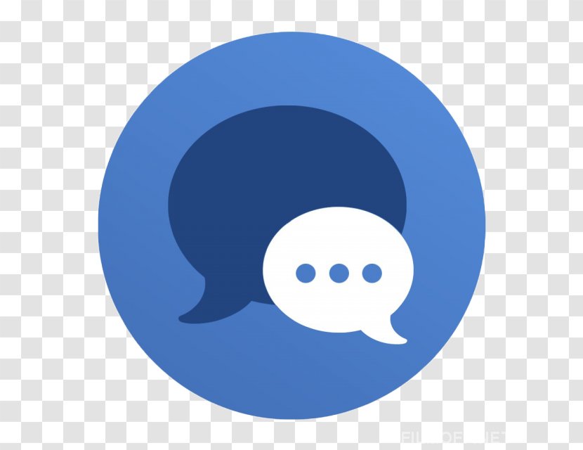 MacOS Instant Messaging Facebook Messenger - Electric Blue - Apple Transparent PNG