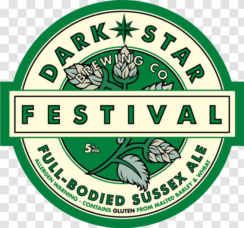 Dark Star Festival Brewery King And Barnes Sussex Bitter - Label - United Kingdom Transparent PNG