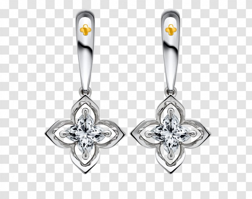 Earring Crisscut Jewellery Diamond Charms & Pendants - Symbol Transparent PNG