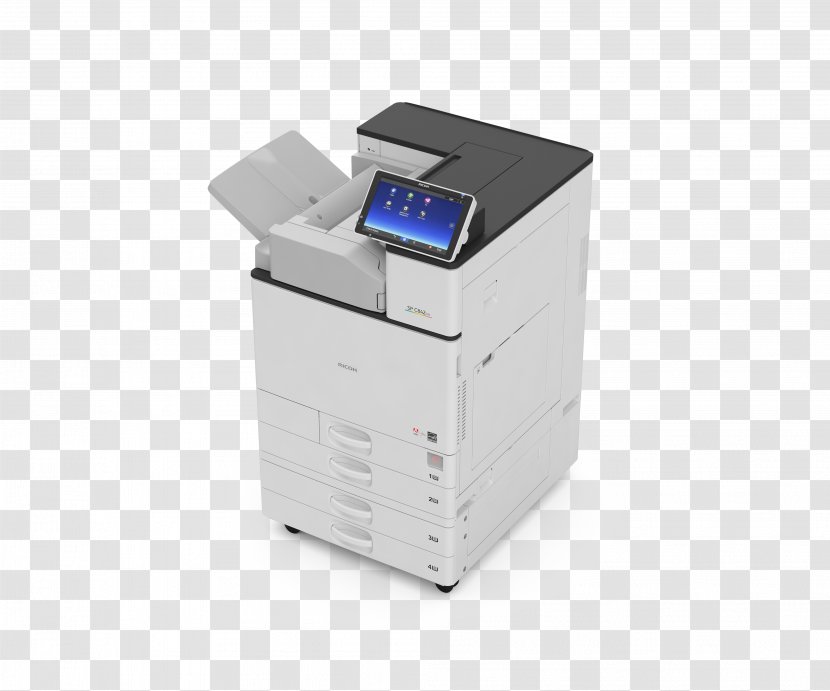 Laser Printing Printer Ricoh Photocopier Transparent PNG