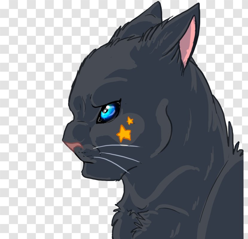 Kitten Korat Black Cat Domestic Short-haired Whiskers - Mythical Creature Transparent PNG