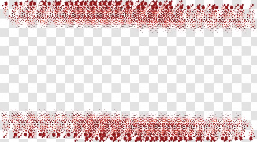 Red Pattern - Poster - Star Border Background Decorative Transparent PNG