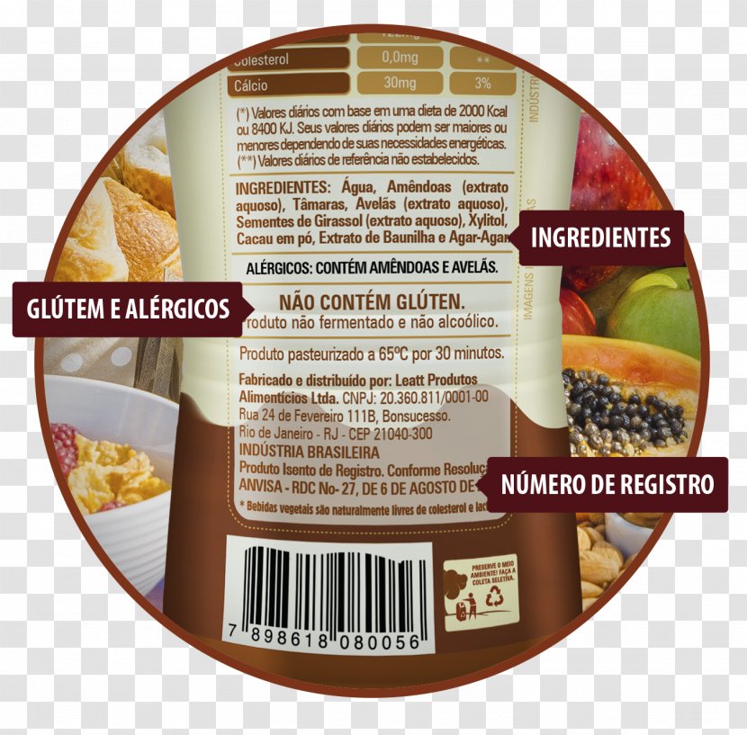 Convenience Food Nutrient Hazelnut Flavor - Cacau Transparent PNG