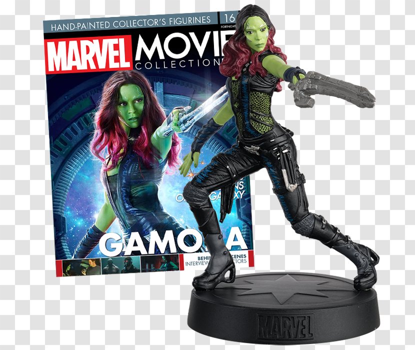 Gamora Rocket Raccoon Hulk Figurine Iron Man - Marvel Studios Transparent PNG