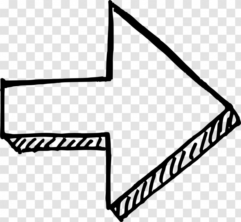 Clip Art File Format - Triangle - Arrow Sketch Transparent PNG