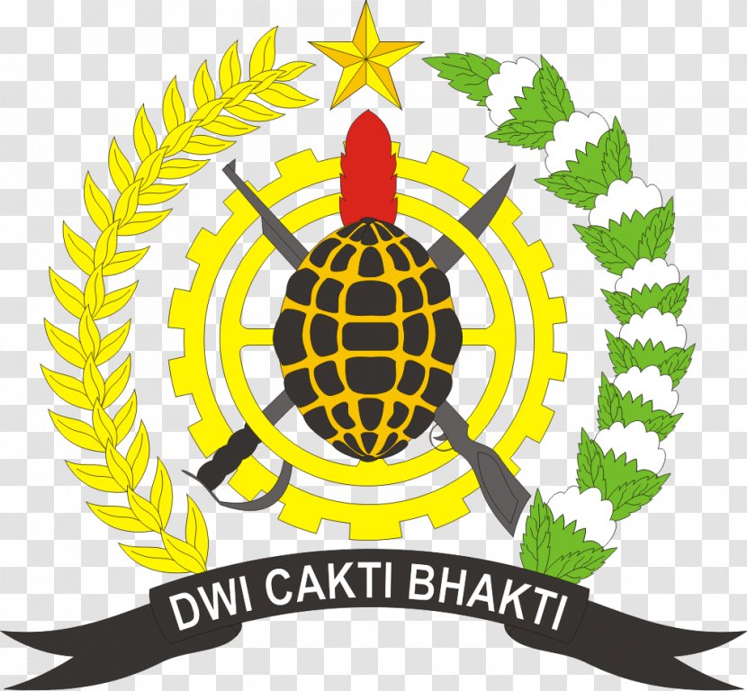 Indonesian Army Infantry Battalions National Armed Forces Directorate Of The Ordnance Corps - Crest Transparent PNG