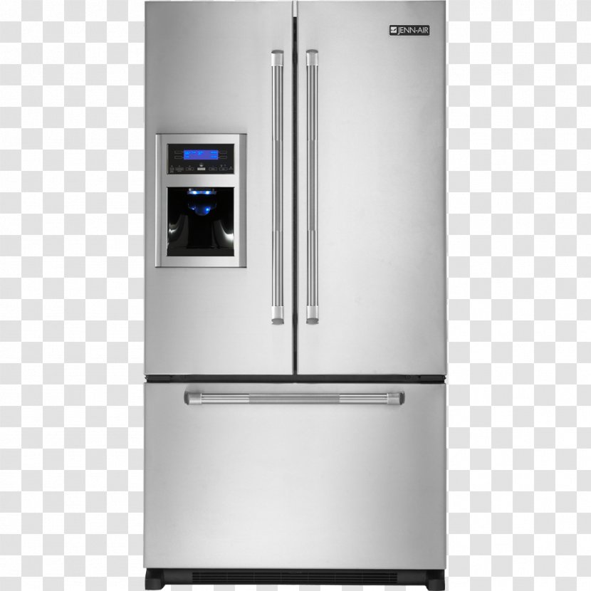 Refrigerator Jenn-Air Home Appliance Kitchen Freezers - Whirlpool Corporation Transparent PNG