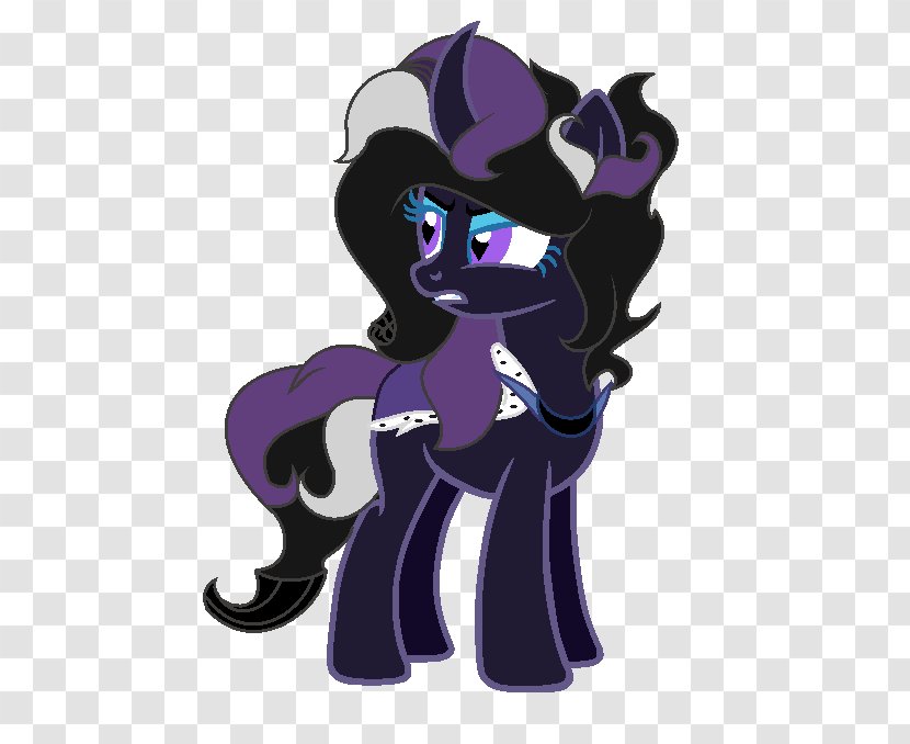 Pony Horse Cartoon Silhouette Purple - Vertebrate - Tyrant Vector Transparent PNG