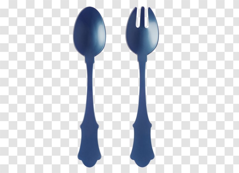 Spoon Cutlery Old Fashioned Salad Servers Set - Fast Food Transparent PNG