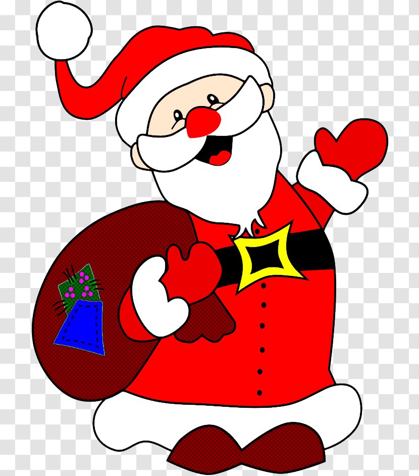 Santa Claus - Red - Christmas Pleased Transparent PNG