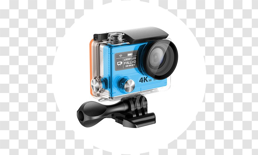 Action Camera 4K Resolution Video Cameras Laptop - 4k Transparent PNG