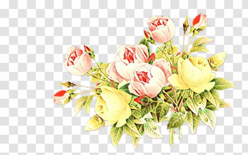 Pink Flowers Background - Floristry - Rose Order Garden Roses Transparent PNG