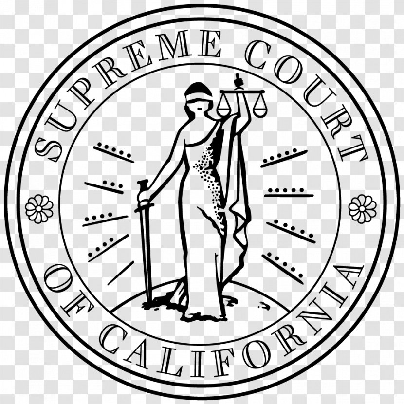 Supreme Court Of California Great Seal State - Superior Transparent PNG