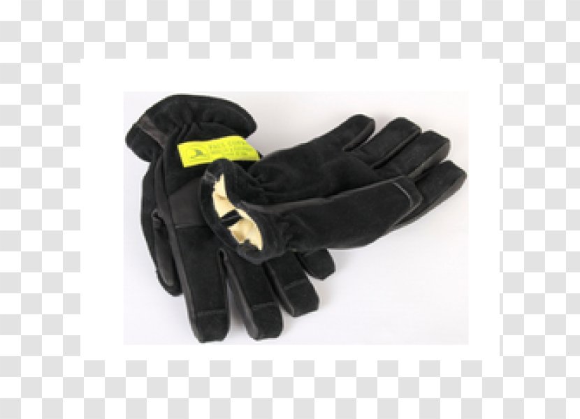 Cycling Glove Gauntlet Firefighter Leather - Fire - Firemen Equipment Transparent PNG